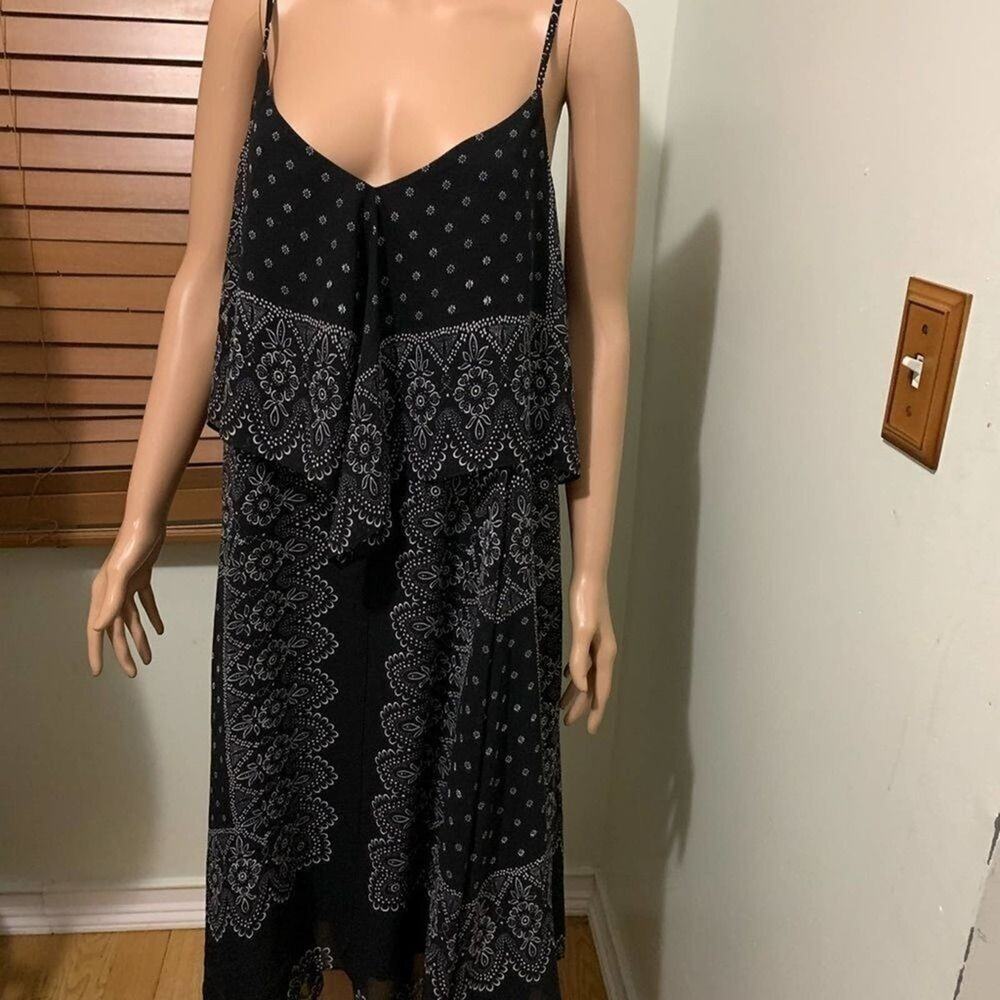 NANETTE LEPORE BANDANA PRINT BOHO DRESS SZ 14